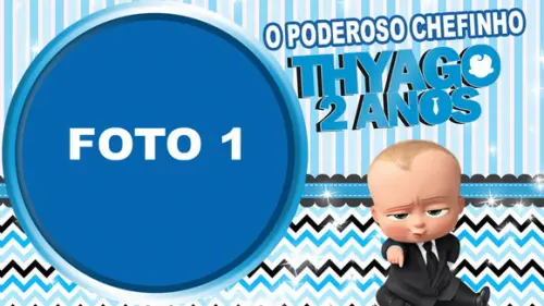 Convite Animado Poderoso Chefinho