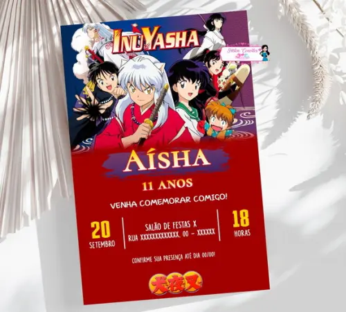 Convite Digital Inuyasha