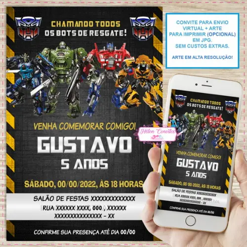 Convite Digital Transformers