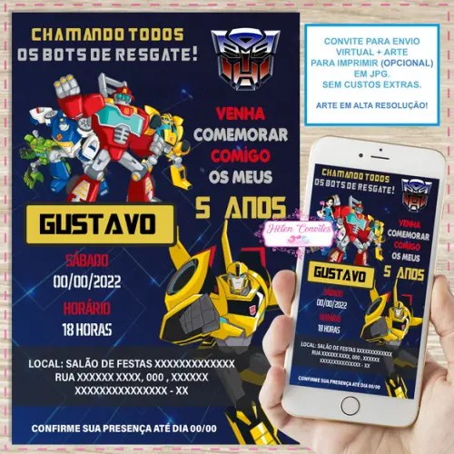 Convite Digital Transformers