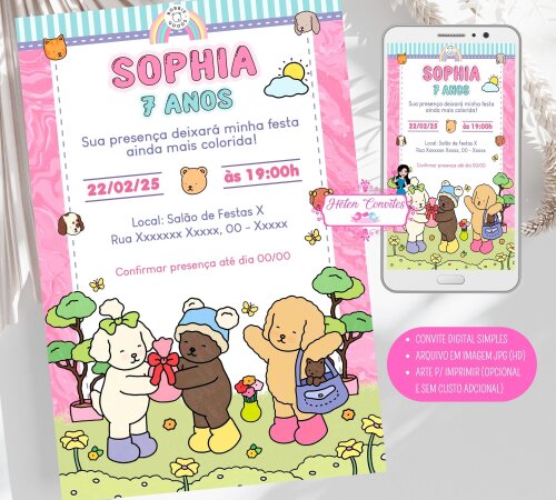 Convite Digital Bobbie Goods