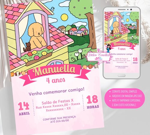 Convite Digital Bobbie Goods