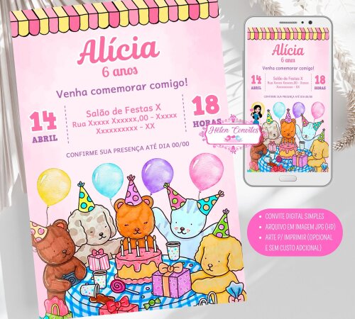 Convite Digital Bobbie Goods