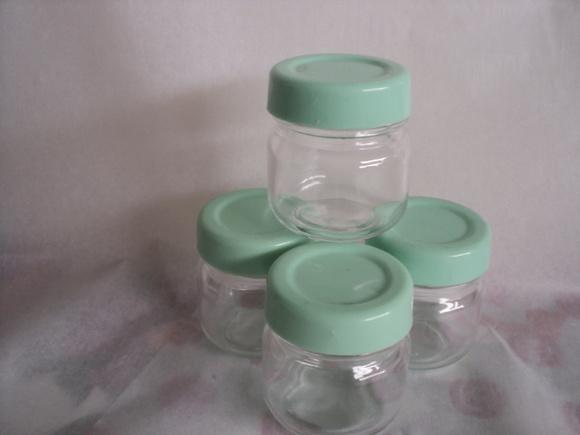 10 Potinhos de Vidro Geleinha 40 ml