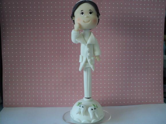 Caneta Decorada Profissões Dentista