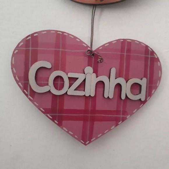 Enfeite de Porta Galinha Country em mdf
