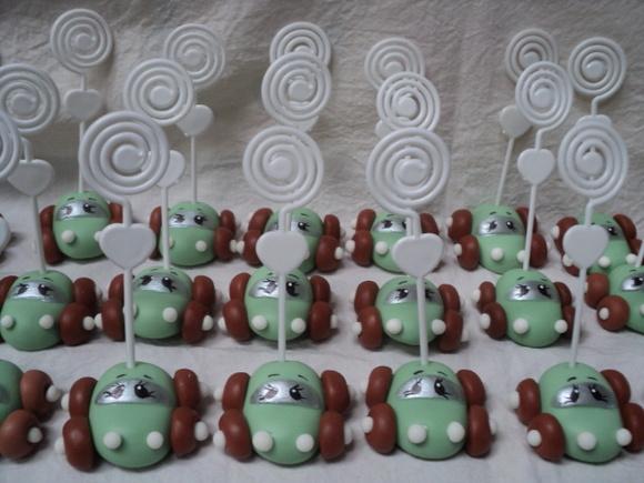 Lembrancinha de Aniversário Carrinho Porta Recados