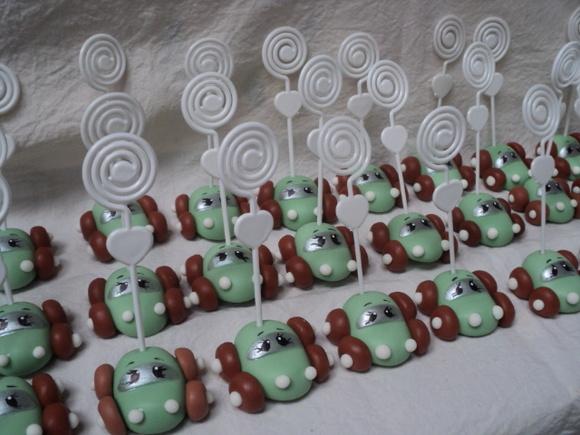 Lembrancinha de Aniversário Carrinho Porta Recados