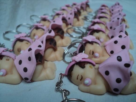 Lembrancinha de Maternidade Bebê Chaveiro Menina