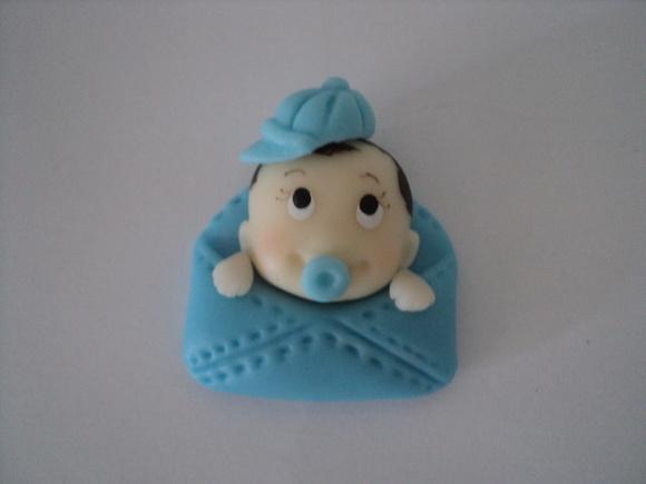 Lembrancinha de Maternidade Menino Bebê Imã