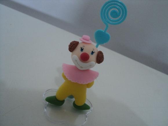 Lembrancinha Palhacinho Porta Recado