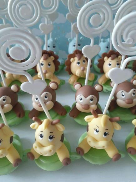 Lembrancinha Safari Baby Porta Recados
