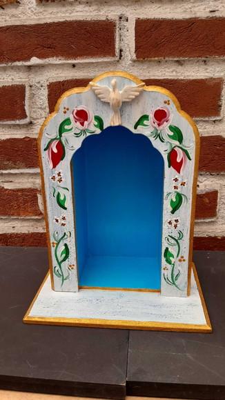 Oratório Capela Médio Decorado em mdf