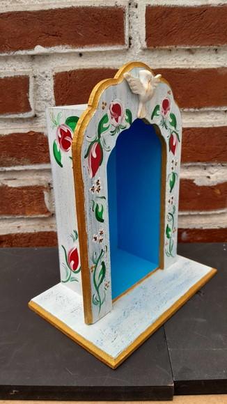 Oratório Capela Médio Decorado em mdf