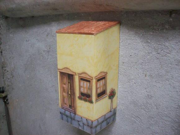 Puxa Sacos em mdf Decorado Casa Colonial