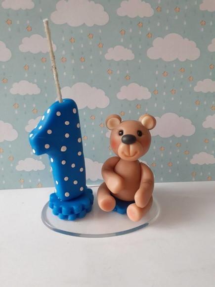 Vela de Ursinho Aniversário