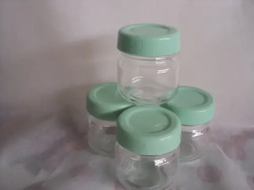 10 Potinhos de Vidro Geleinha 40 ml