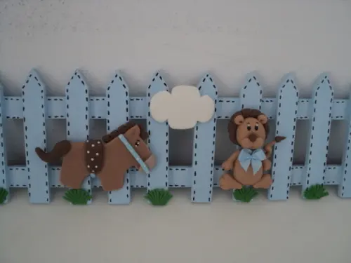 Border-cerquinha com leãozinho