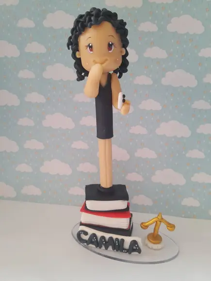 Caneta Decorada Profissões Advogada