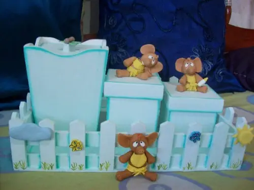 Kit Higiene Bebê Biscuit Organizadores de Quarto de Bebê