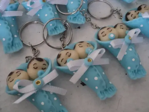 Lembrancinha Bebê Gêmeos na Mantinha