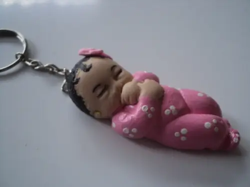 Lembrancinha Bebê Recém Nascido Chaveiro