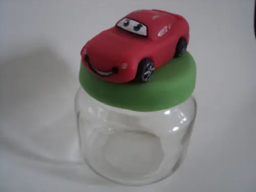 Lembrancinha Carros em Biscuit