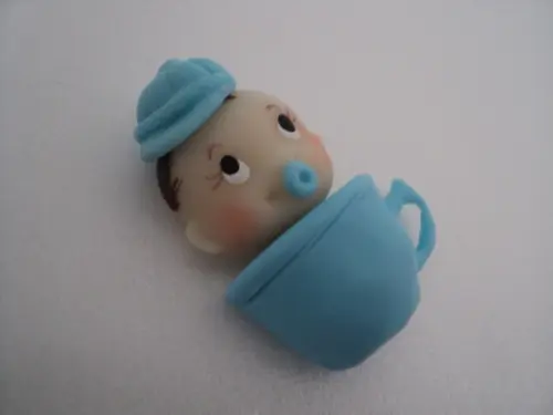 Lembrancinha Chá de Bebê Menino Imã