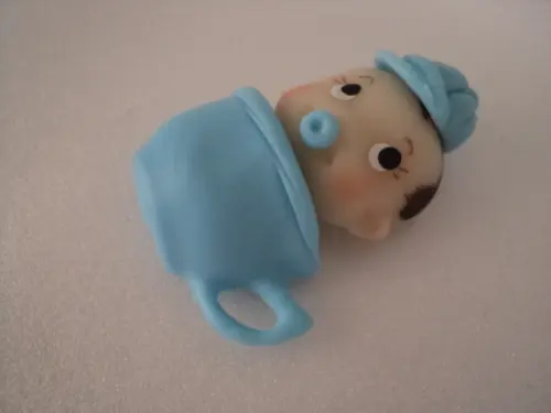 Lembrancinha Chá de Bebê Menino Imã