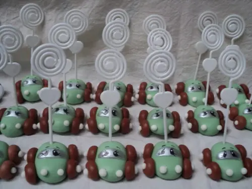 Lembrancinha de Aniversário Carrinho Porta Recados