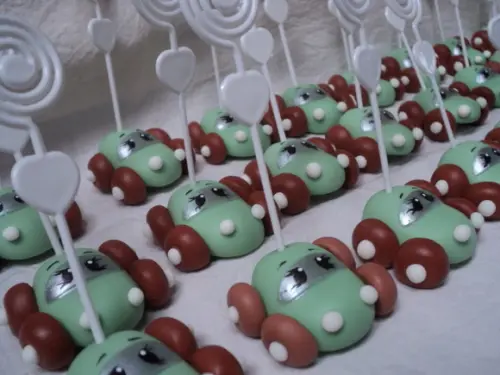 Lembrancinha de Aniversário Carrinho Porta Recados