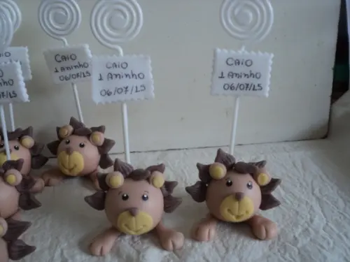 Lembrancinha de Aniversário Safari Leãozinho