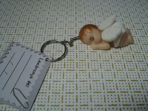 Lembrancinha de Batizado Bebê Chaveiro
