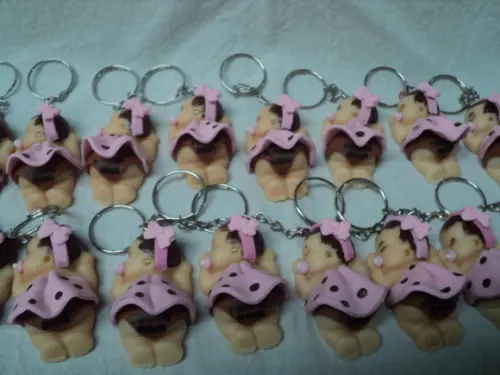 Lembrancinha de Maternidade Bebê Chaveiro Menina