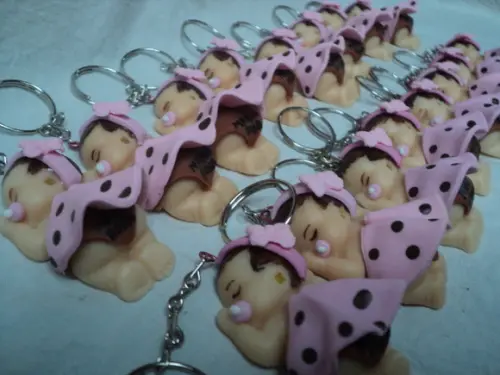 Lembrancinha de Maternidade Bebê Chaveiro Menina