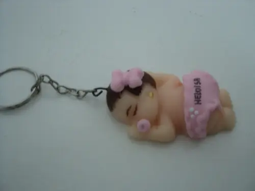 Lembrancinha de Maternidade Bebê Chaveiro Menina