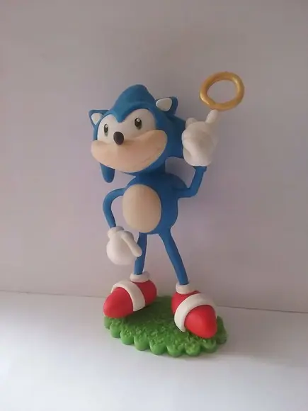 Lembrancinha Sonic em Biscuit
