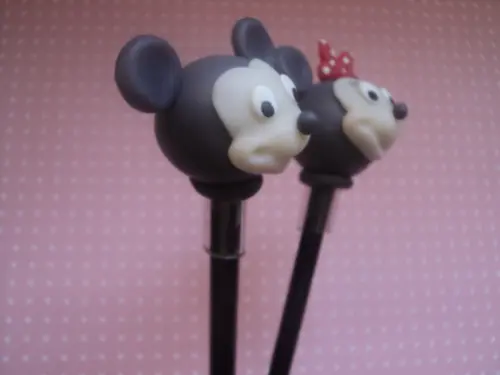 Ponteira para Lápis Mickey e Minie