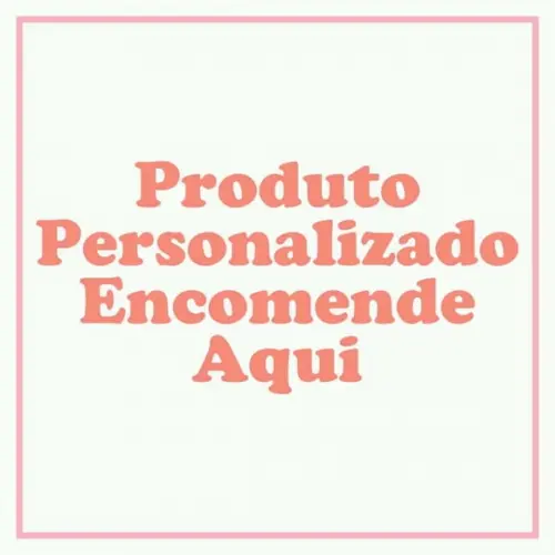 Produto Personalizado- Kit 5 Minies em Biscuit