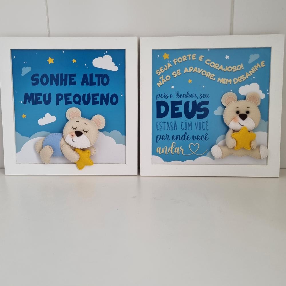 Quadros para Decoração do Quarto do Bebê Urso