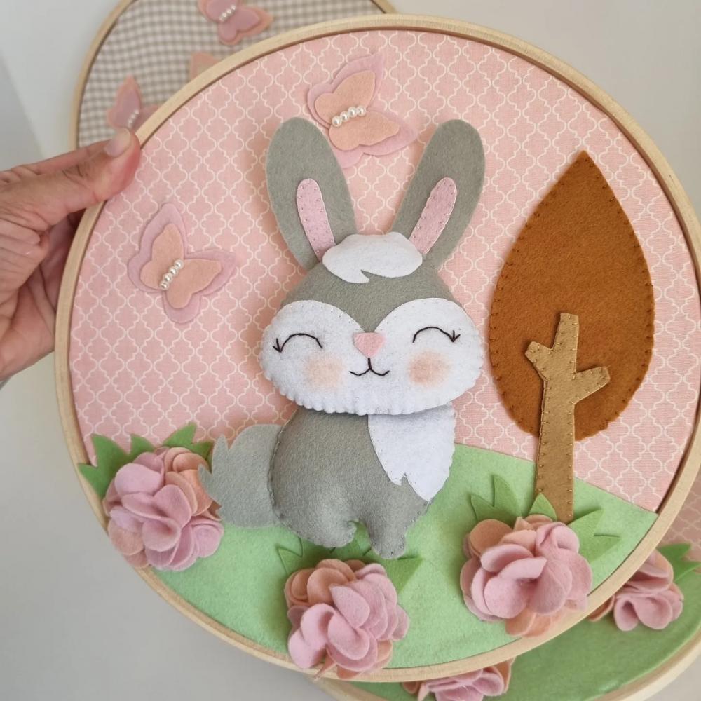 Quadros para Quarto do Bebê Floresta Encantada