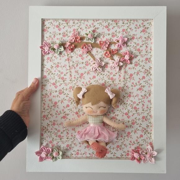 2 Quadros para Decoração do Quarto Menina