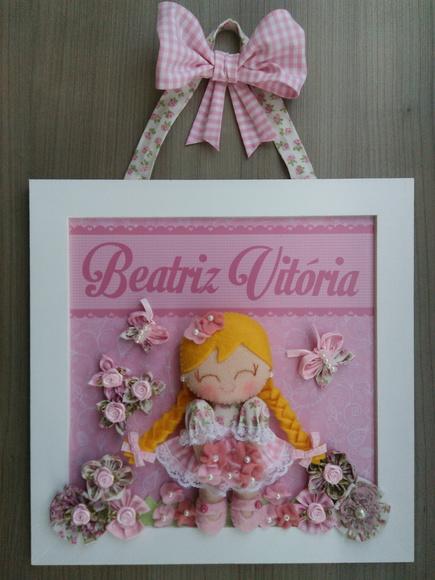 Enfeite de Porta Boneca
