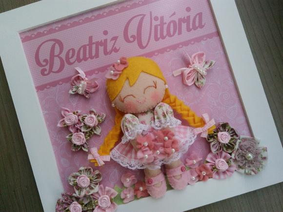 Enfeite de Porta Boneca