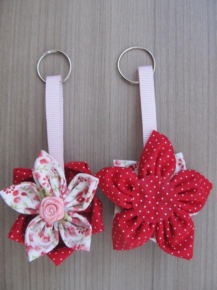 Lembrancinha Maternidade Chaveiro Flor