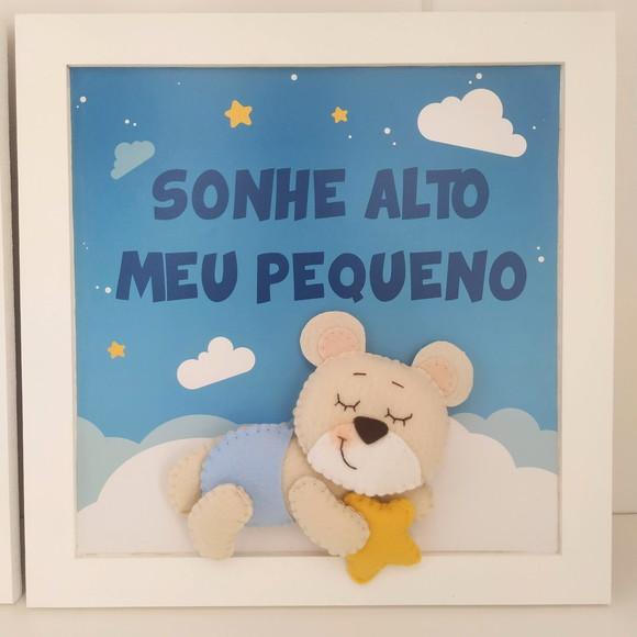 Quadros Decorativos Urso na Nuvem