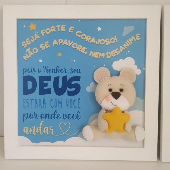 Quadros Decorativos Urso na Nuvem