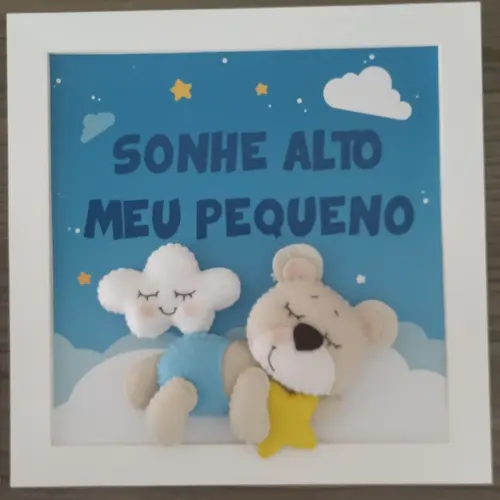 Quadros para Decoração do Quarto do Bebê Urso