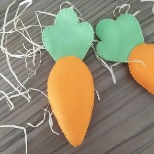 Cenourinha para Enfeite de Páscoa