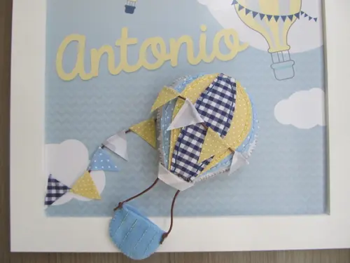 Enfeite de Porta Balão